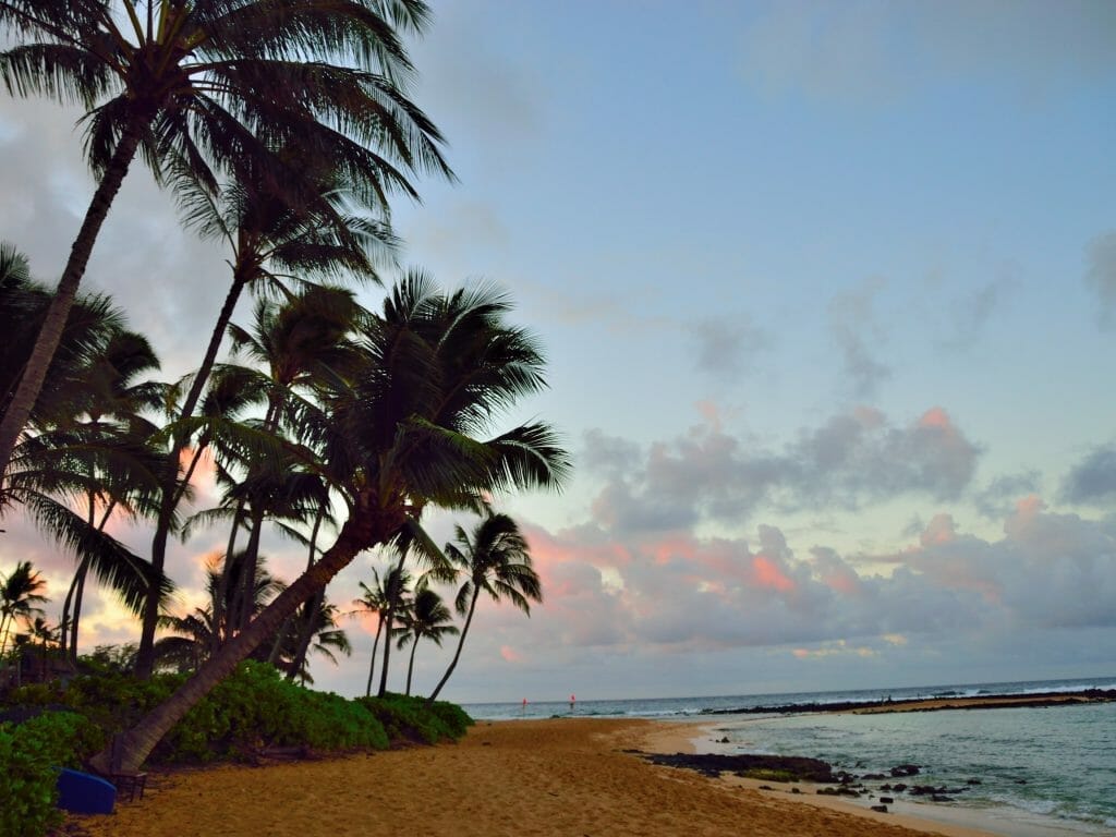 Poipu beach