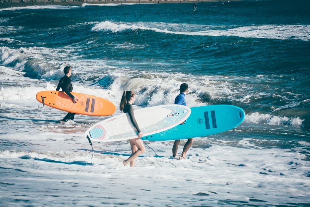 surfing in kauai hawaii