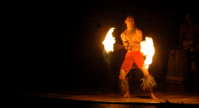 Smith Luau Fire Dancer