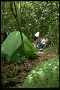 camping-tent-kayak-kauai