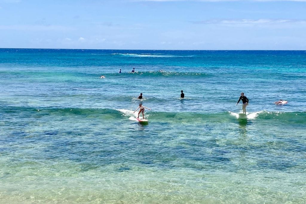 Best Surfing Place - In Kauai Poipu Beach